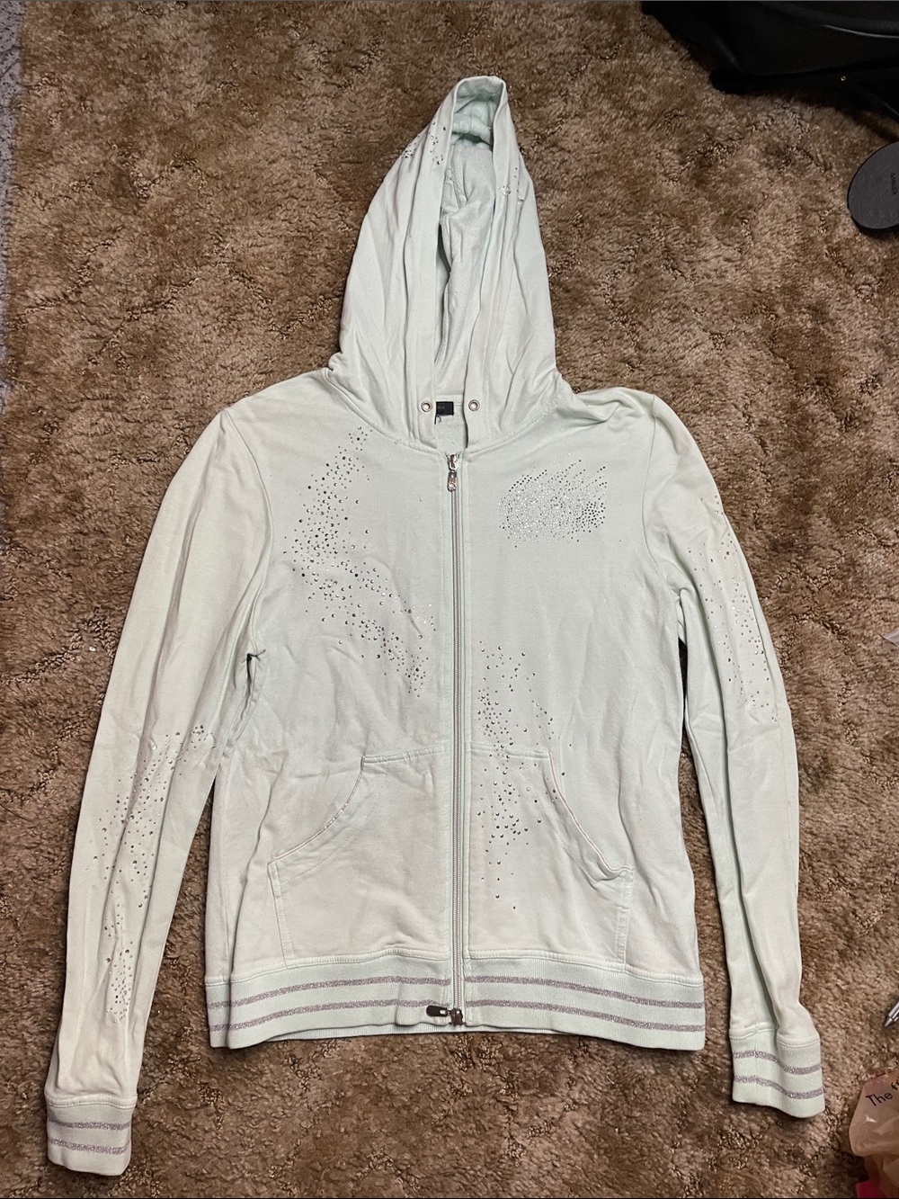 BCBG Y2K‎ 2000s Style Rhinestone Jacket Size Large